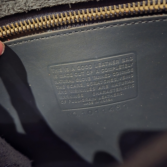 Vintage Coach Bag Legacy Studio Flap Black Purse Crossbody Genuine Leather - Picture 8 of 12